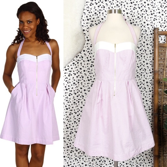 Lilly Pulitzer Dresses & Skirts - Lilly Pulitzer | Marisa Seersucker Striped Dress 4